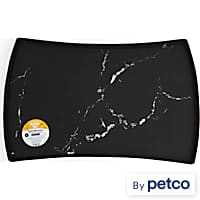EveryYay Table Manners Black Marble Silicone Placemat