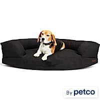 Reddy Black Indoor/Outdoor Corner Dog Bed