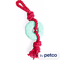 Leaps & Bounds Donut Tug Dog Toy