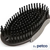 Well & Good Black Oval Bristle Dog Brush