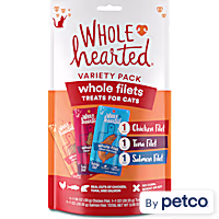 WholeHearted Whole Filets Cat Treats Variety Pack