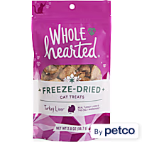 WholeHearted Turkey Liver Freeze-Dried Cat Treats