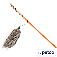 Tiger Refill Natural Feather Cat Toy: Add Sparkle to Your Cat's Play