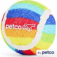 Leaps & Bounds Tennis Ball with Bell Cat Toy