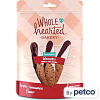 WholeHearted Tasty Snacks Dipped Biscotti for Dog Treats