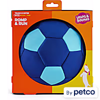 Leaps & Bounds Blue Splash & Dash Soccer Ball Dog Toy