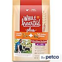 WholeHearted Plus Chicken & Brown Rice Recipe with Whole Grains Dry Puppy Food