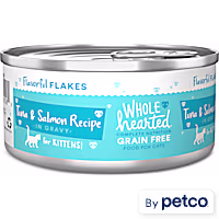Wholehearted Grain Free Tuna & Salmon Recipe in Gravy Wet Food for Kittens