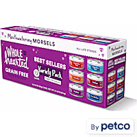 WholeHearted Grain Free Best Sellers Mouthwatering Morsels Wet Cat Food Variety Pack