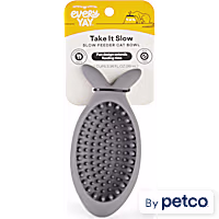 EveryYay Gray Fish Slowfeeder for Cats