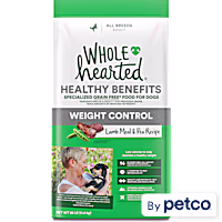 WholeHearted Healthy Benefits Weight Control Lamb and Pea Recipe Dry Dog Food