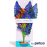 Imagitarium Blue Fern Silk Aquarium Plant