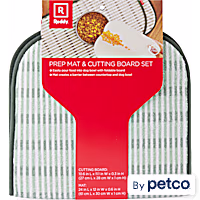 Reddy Green Prep Mat and Cutting Board Set for Dogs