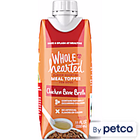 WholeHearted Chicken Bone Broth Recipe Wet Dog Meal Topper