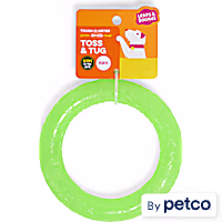 Leaps & Bounds TPR Glow Ring Dog Toy