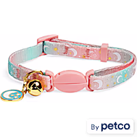YOULY Star and Moon Kitten & Cat Collar