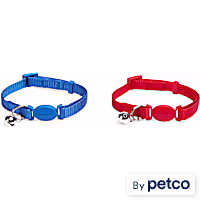 YOULY 2 Pack Breakaway Kitten & Cat Collars
