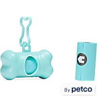 YOULY Turquoise Waste Bag Dispenser