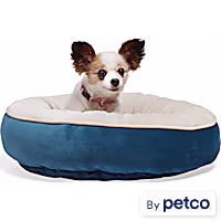 EveryYay Essentials Plush Bolster Round Dog Bed