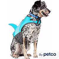 YOULY Dog Floatation Vest with Shark Fin
