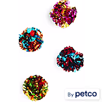 Leaps & Bounds Crinkle Ball Cat Toy