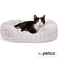 EveryYay Large Faux Fur Spec Cat Bed
