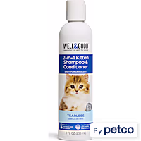 Well & Good 2-in-1 Tearless Kitten Shampoo & Conditioner