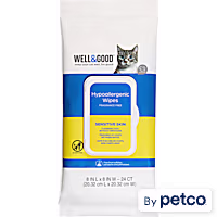 Well & Good Hypoallergenic Cat Wipes