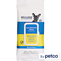 Well & Good Hypoallergenic Dog Wipes
