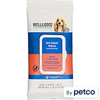 Well & Good Itch Relief Dog Wipes