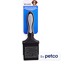 Well & Good Black 2-Sided Slicker Dog Brush