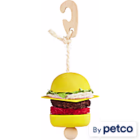 EveryYay Burger Hanging Toy for Small Animals