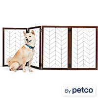 EveryYay Freestanding Wood Pet Gate