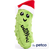 Merry Makings Holiday Pickle Plush Dog Toy