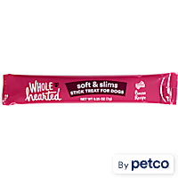 WholeHearted Grain Free Soft and Slim Bacon Recipe Dog Stick Treat