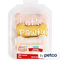 WholeHearted Tasty Snacks Celebration Bone-Shaped Dog Cookies