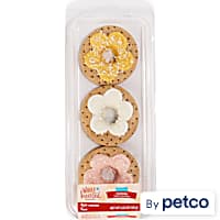 WholeHearted Tasty Snacks Celebration Donut-Shaped Dog Cookies
