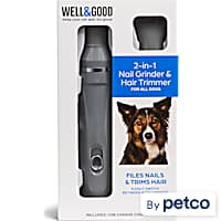 Well & Good 2-in-1 Nail Grinder & Paw Trimmer for Dogs