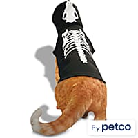 Bootique X-Ray Skeleton Halloween Cat Hoodie