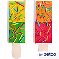 EveryYay Sprinkle Popsicle Small Animal Wood Chew Toys