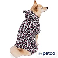YOULY Leopard Fuzzy Pet Playsuit