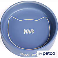 EveryYay Rawr Ceramic Cat Bowl