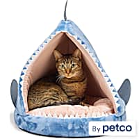 EveryYay Shark Hooded Cat Bed