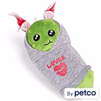 YOULY Valentine's Pickle Plush Dog Toy