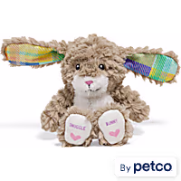 YOULY Easter Bunny Plush Dog Toy