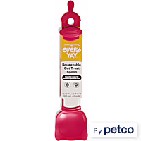 EveryYay Red Squeezable Cat Treat Dispenser Spoon