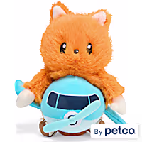 YOULY Plane Monster Plush Dog Toy Charm