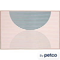 EveryYay Modern Tan Half Moon Pet Placemat
