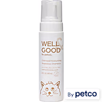 Well & Good Oatmeal Moisturizing Waterless Shampoo for Cats
