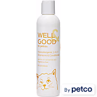 Well & Good Hypoallergenic 2-in-1 Shampoo & Conditioner for Cats